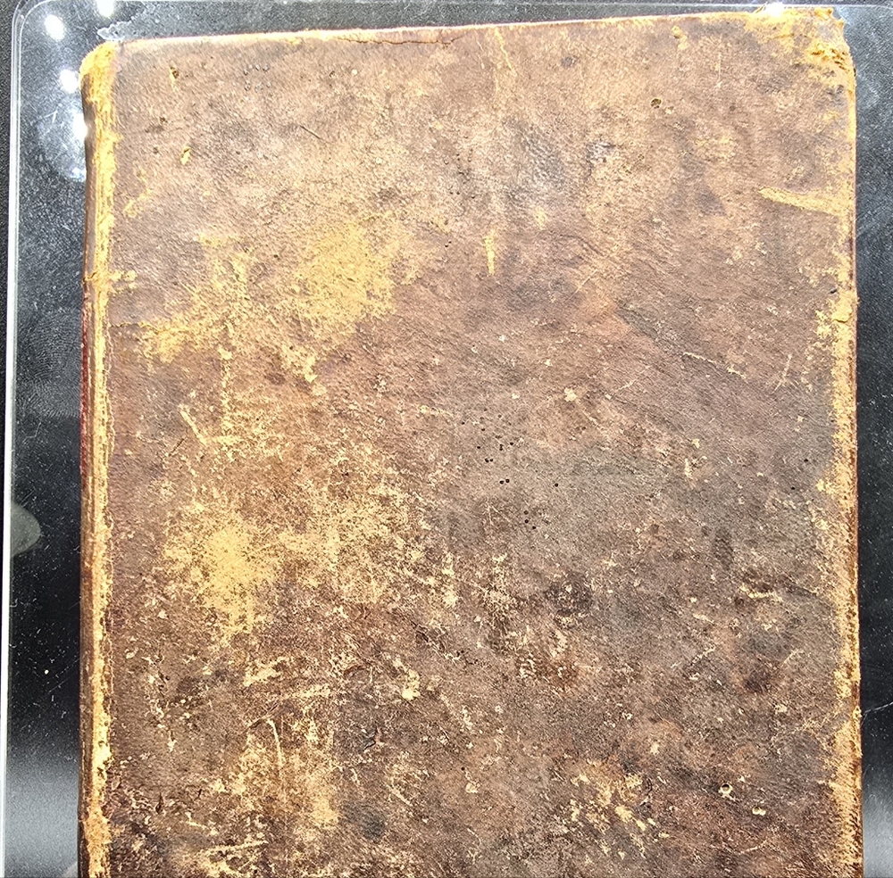 1848 Lorenzo Dow'a Journal Leather